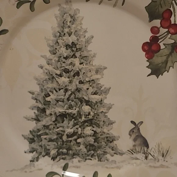 Set of 4 Better Homes and Gardens Heritage Collection Plates - Picture 6 of 16